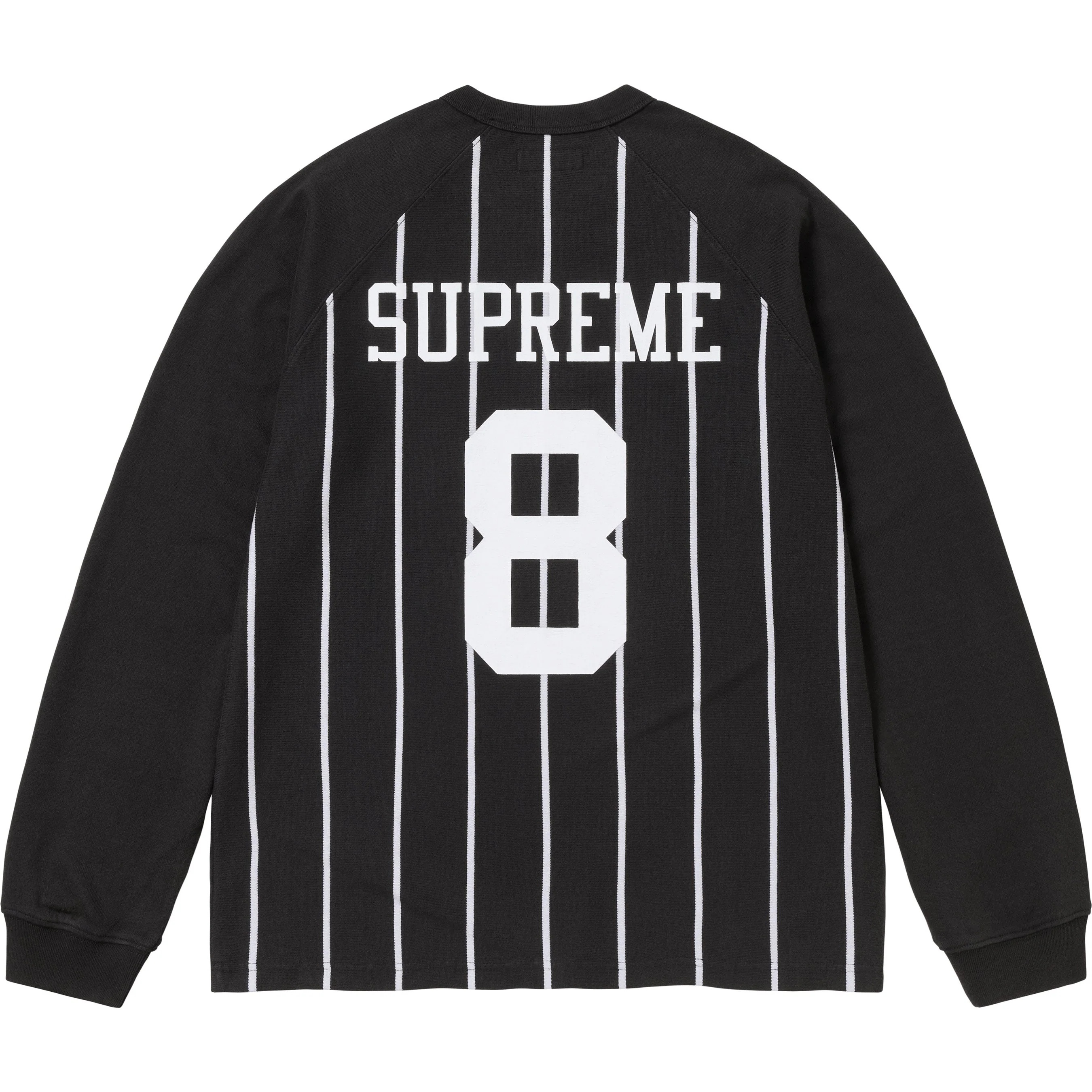 Stripe Raglan L/S Top view 3